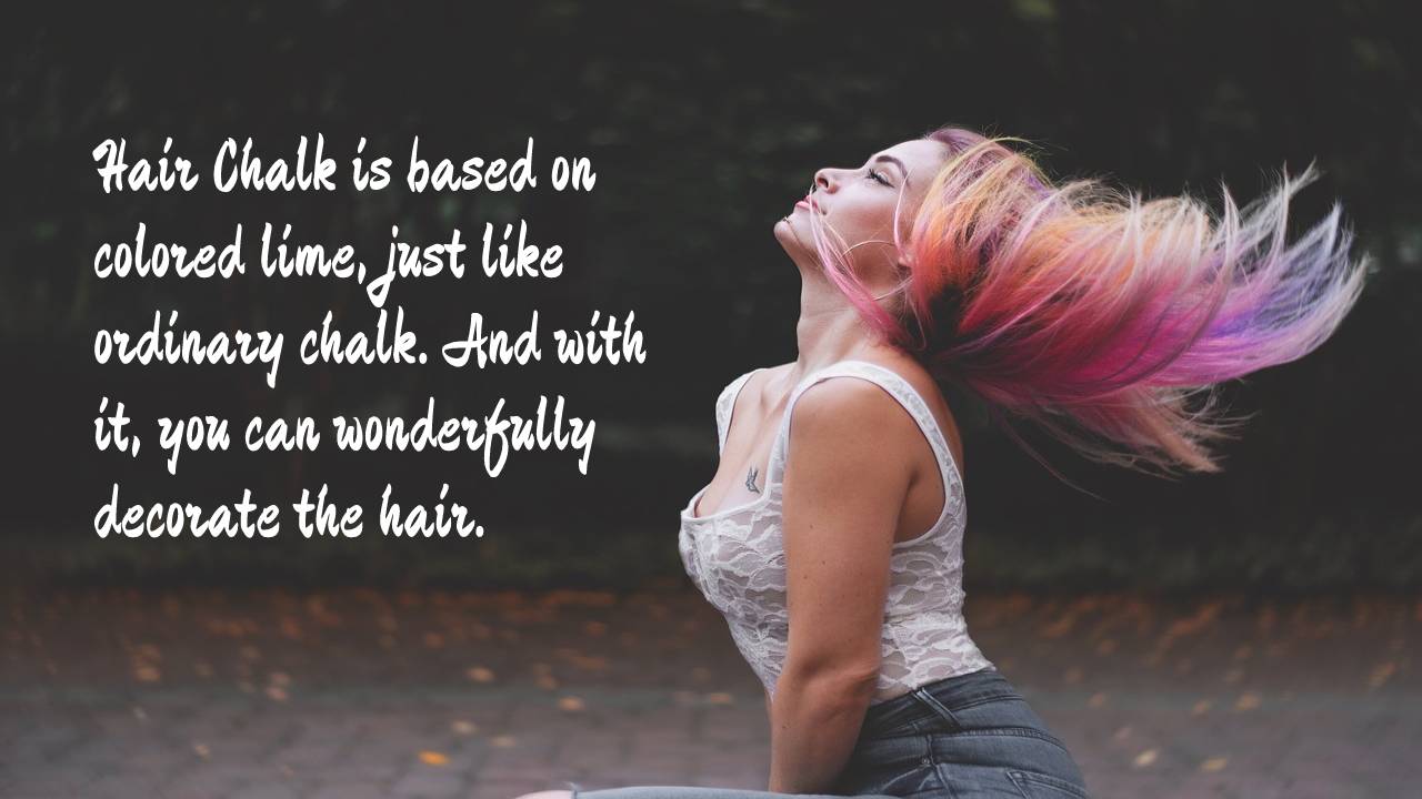 What is hair chalk?