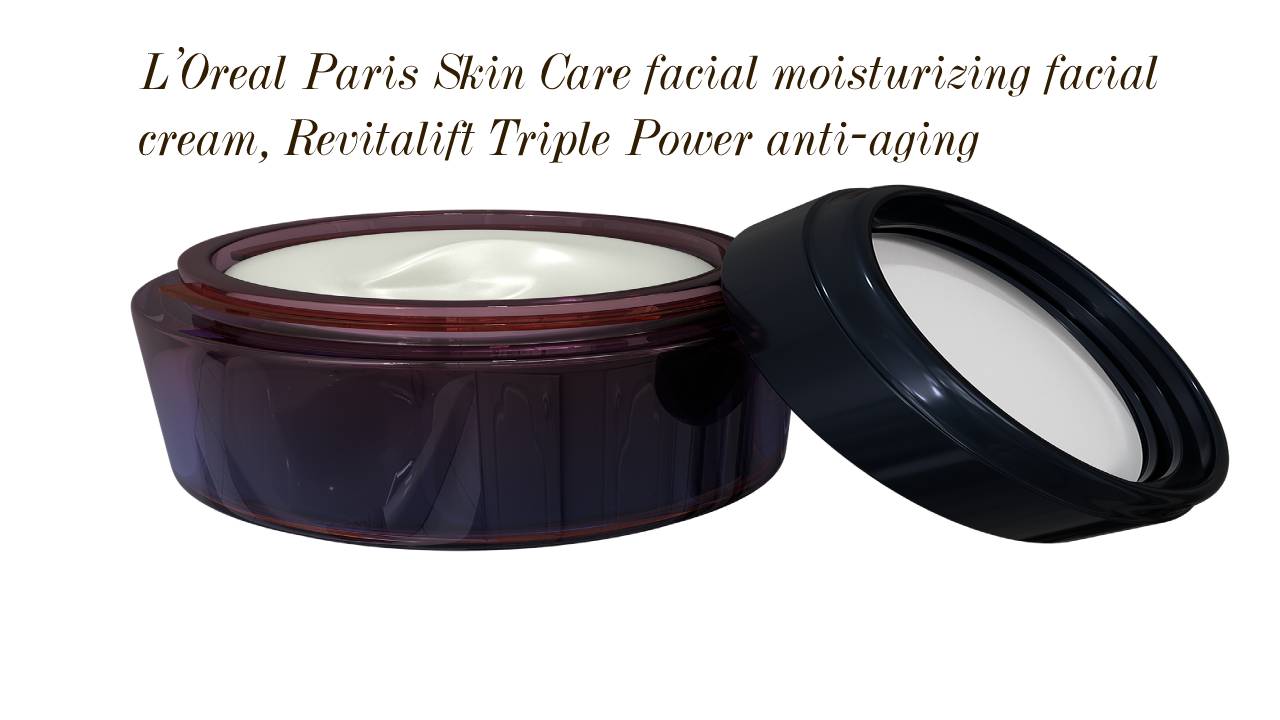 L'Oreal Paris Skin Care facial moisturizing facial cream, Revitalift Triple Power anti-aging