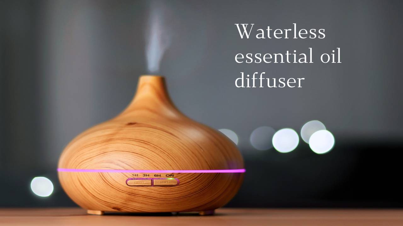 Waterless essential oil diffuser
